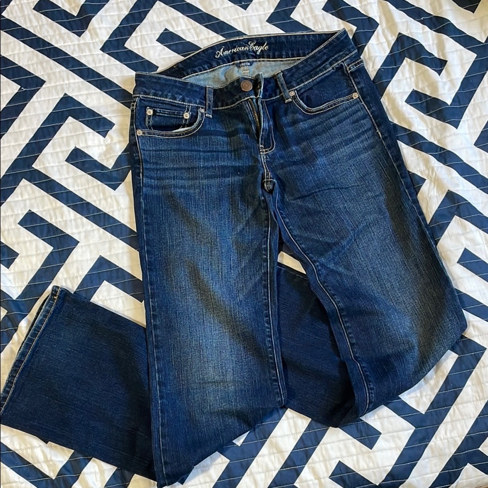 American Eagle Outfitters Women's Blue Jeans